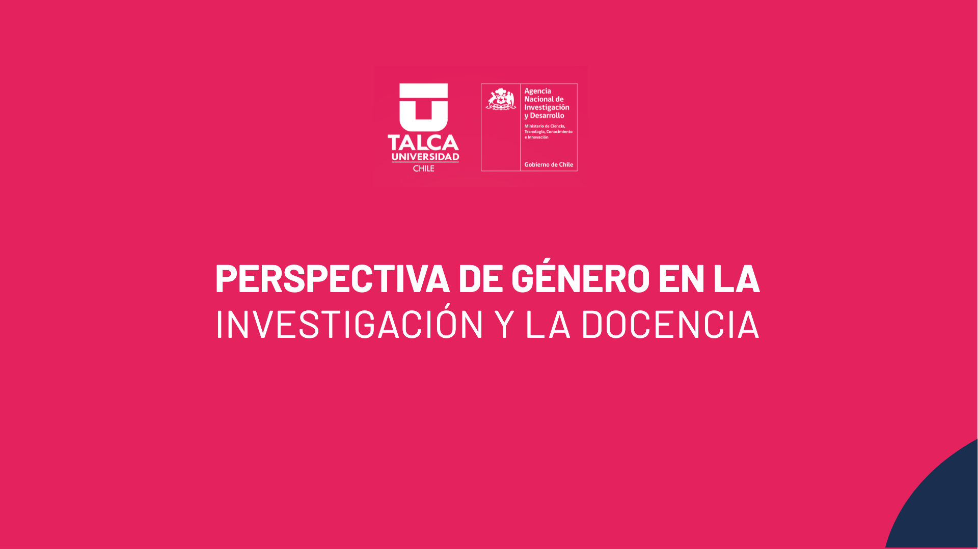 Perspectiva de género en la investigación y la docencia (2025-3)